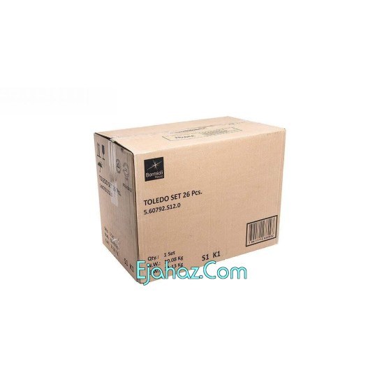 سرویس آرکوپال 26 پارچه غذا خوری بورمیولی اسپانیا طرح Green Blossom سرویس آرکوپال 26 پارچه غذا خوری بورمیولی اسپانیا طرح Green Blossom