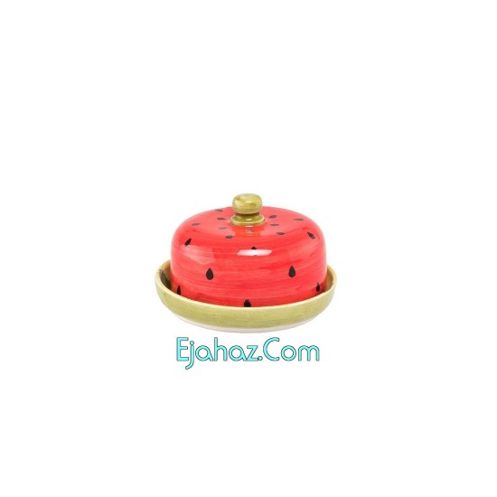 ست صبحانه خوری 17 پارچه پرانی طرح هندوانه کد 5002 ست صبحانه خوری 17 پارچه پرانی طرح هندوانه کد 5002