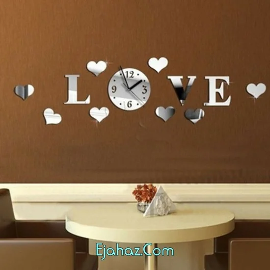 ساعت دیواری دکونوشاپ مدل LOVE