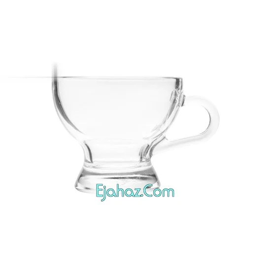 فنجان شیشه و بلور اصفهان سری هارمونیکا کد 447 بسته 6 عددی