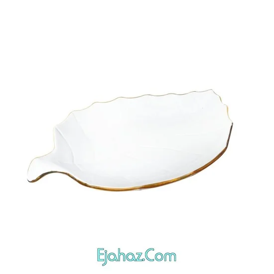 دیس لیمون چینی طرح برگ خط طلا مدل M3