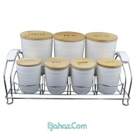 ست جای ادویه 7 پارچه مدل G0018