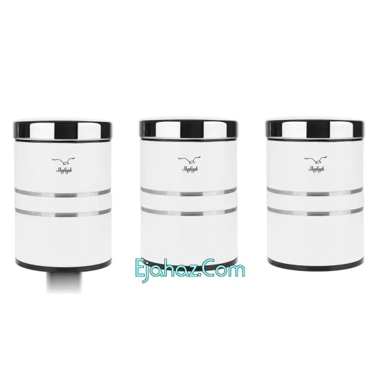 سرویس ست آشپزخانه 4 پارچه شفق مدل Bread Canister