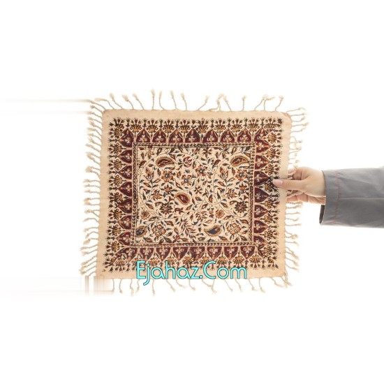 سفره قلمکار اثر عطریان طرح 4 سایز 30 × 30 سانتی متر