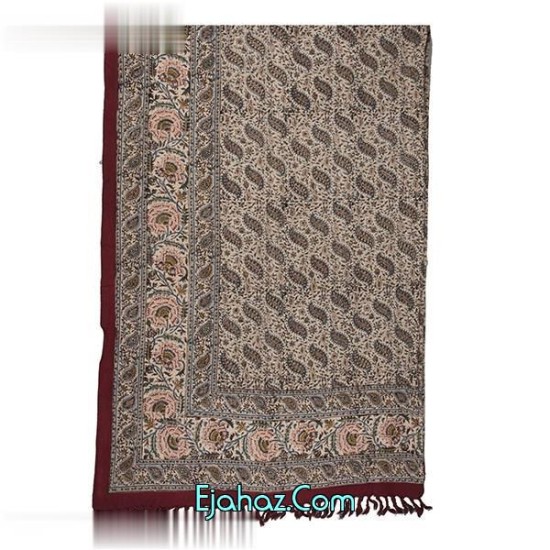 سفره قلمکار ممتاز اثر عطریان مدل دو رویه طرح 10 سایز 135 × 200 سانتی متر سفره قلمکار ممتاز اثر عطریان مدل دو رویه طرح 10 سایز 135 × 200 سانتی متر