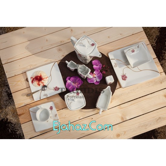سرویس غذاخوری کد 3897 N2 رزنتال چینی تقدیس 6 نفره سرویس غذاخوری کد 3897 N2 رزنتال چینی تقدیس 6 نفره