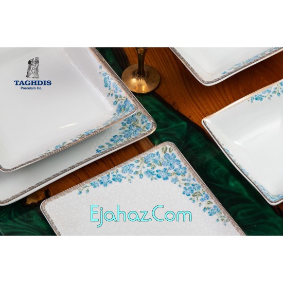 سرویس غذاخوری کد 60205 A4 عاریسا طرح فلت چینی تقدیس 6 نفره سرویس غذاخوری کد 60205 A4 عاریسا طرح فلت چینی تقدیس 6 نفره