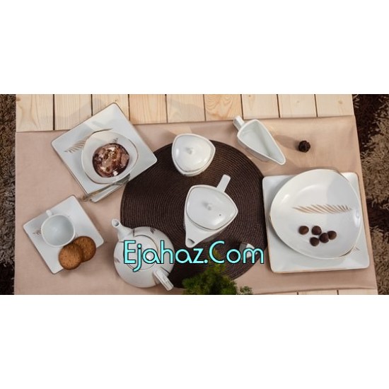 سرویس غذاخوری کد 60300 A5 سینار طرح پرنسس چینی تقدیس 6 نفره سرویس غذاخوری کد 60300 A5 سینار طرح پرنسس چینی تقدیس 6 نفره