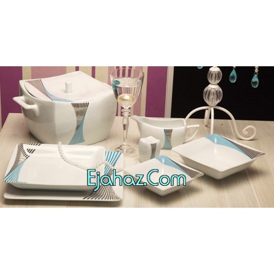 سرویس غذاخوری کد 60368 C1 گوهرناز طرح امپریال چینی تقدیس 6 نفره سرویس غذاخوری کد 60368 C1 گوهرناز طرح امپریال چینی تقدیس 6 نفره