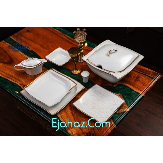 سرویس غذاخوری کد 70256 A1 اروند طرح امپریال چینی تقدیس 6 نفره سرویس غذاخوری کد 70256 A1 اروند طرح امپریال چینی تقدیس 6 نفره