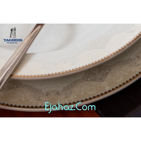 سرویس غذاخوری کد 70494 C1 کارما طرح گرد چینی تقدیس سرویس غذاخوری کد 70494 C1 کارما طرح گرد چینی تقدیس