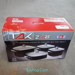 سرویس قابلمه تک ظرف 8 پارچه نچسب
