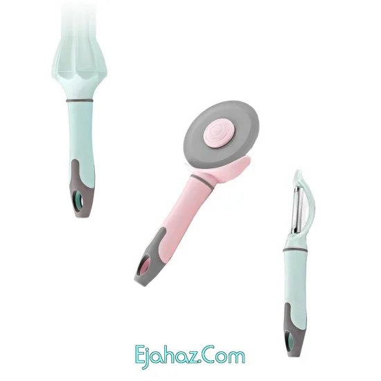 ست ابزار آشپزخانه سان پلاست کد B20 مجموعه 3 عددی ترک