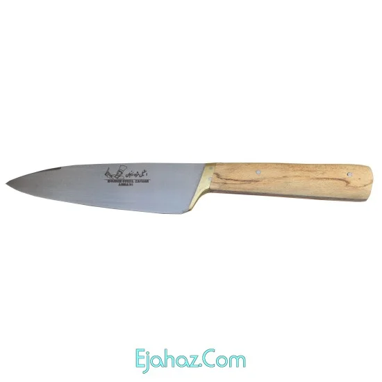 چاقوی آشپزخانه استیل مژده زنجان مدل AK01 استیل