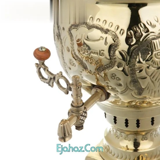 سماور ذغالی مدل ماهان ظرفیت 4 لیتر
