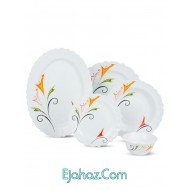 سرویس غذاخوری آرکوپال مقصود 25 پارچه آیروپال  طرح فریال قرمز گرد