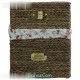 ست سطل و جعبه دستمال کاغذی گالیکو مدل flower ست سطل و جعبه دستمال کاغذی گالیکو مدل flower