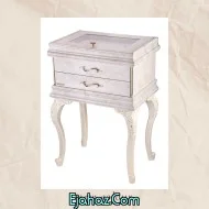 کنسول قاشق چنگال شارلوت پایه دار طرح ماربل