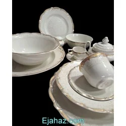 سرویس چینی پردیس ایزابل بن چاینا دانیا گلد 98 پارچه