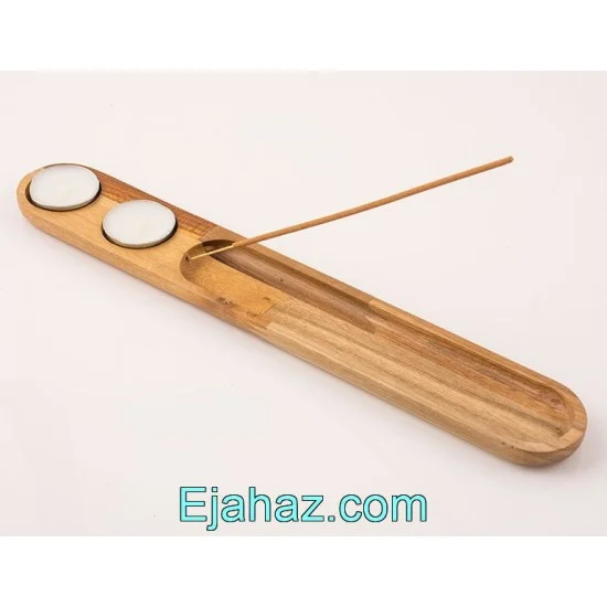 جا شمعی و عود چوبی آماهوم