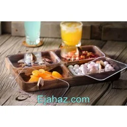 کندی باکس چوبی آماهوم مستطیل 4 خانه