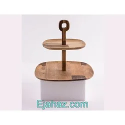 شیرینی خوری چوبی آماهوم 2 طبقه فنیس