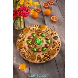 شات پلیت چوبی آماهوم گردان 6 تایی