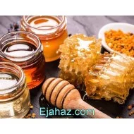 قاشق عسل چوبی آماهوم