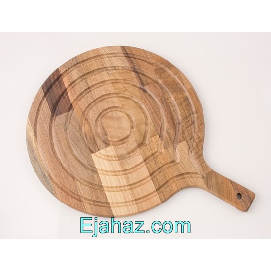 تخته سرو چوبی پیتزا آماهوم دسته دار تخته سرو چوبی پیتزا آماهوم دسته دار