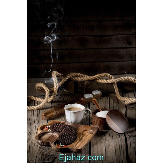 زیر فنجان چوبی آماهوم فرندز زیر فنجان چوبی آماهوم فرندز