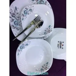 سرویس آرکوپال مقصود 26 پارچه مربع گلوریا سبز