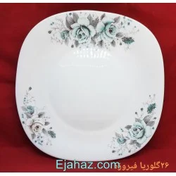 سرویس آرکوپال مقصود 26 پارچه مربع گلوریا سبز