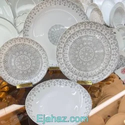 سرویس 26 پارچه گلدن اپال دیوالی پارمیدا طوسی