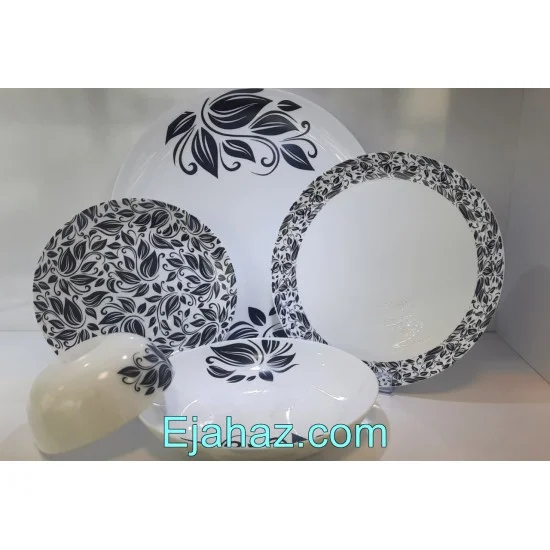 سرویس 26 پارچه گلدن اپال دیوالی آنیل مشکی