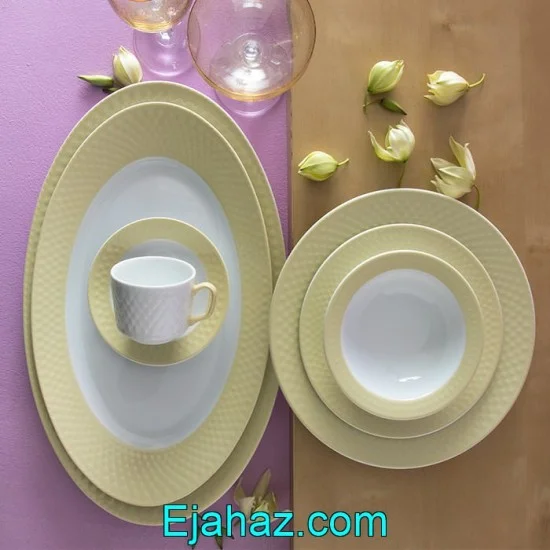 سرویس چینی زرین 28 پارچه غذاخوری رادیانس آداجیو رز