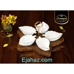 سرویس اردورخوری برگ چینی لمون