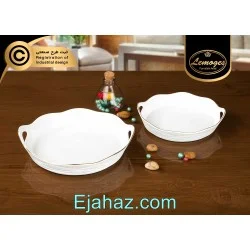 تابه گرد سزار کوچک چینی لمون