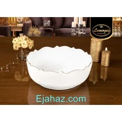 کاسه گرد موج چینی لمون