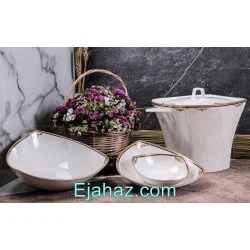 سرویس چینی پردیس ایزابل نیو بن چاینا الیز 96 پارچه