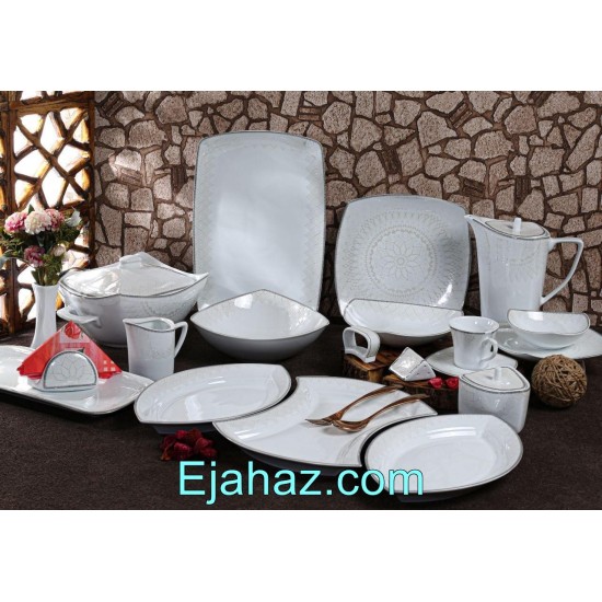 سرویس چینی پردیس سالوت 105 پارچه کد 497 سرویس چینی پردیس سالوت 105 پارچه کد 497