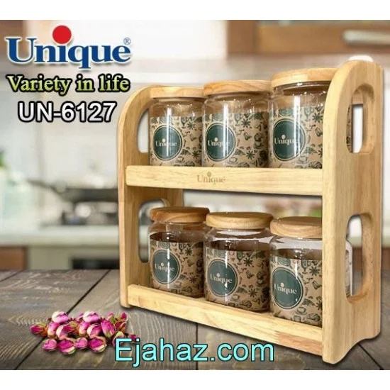 جا حبوبات چوبی یونیک کد 6127 جا حبوبات چوبی یونیک کد 6127