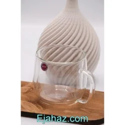 فنجان پیرکس دوجداره بی وی کی 316103 دو عددی