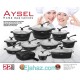 سرویس قابلمه گرانیتی آیسل مشکی 22 پارچه آیدا سرویس قابلمه گرانیتی آیسل مشکی 22 پارچه آیدا