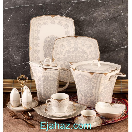 سرویس چینی پردیس ایزابل نیو بن چاینا مایکل 36 پارچه