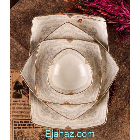سرویس چینی پردیس ایزابل نیو بن چاینا مایکل 36 پارچه