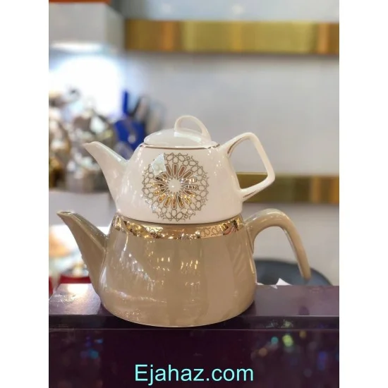 کتری قوری چینی نسکافه ای