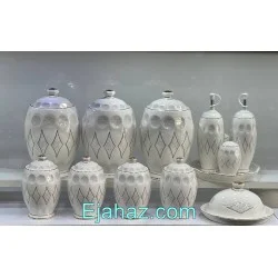 پاسماوری 14 پارچه ویلاردو سفید