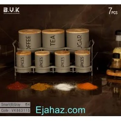 پاسماوری 7 پارچه فلزی درب چوبی بی وی کی 3115