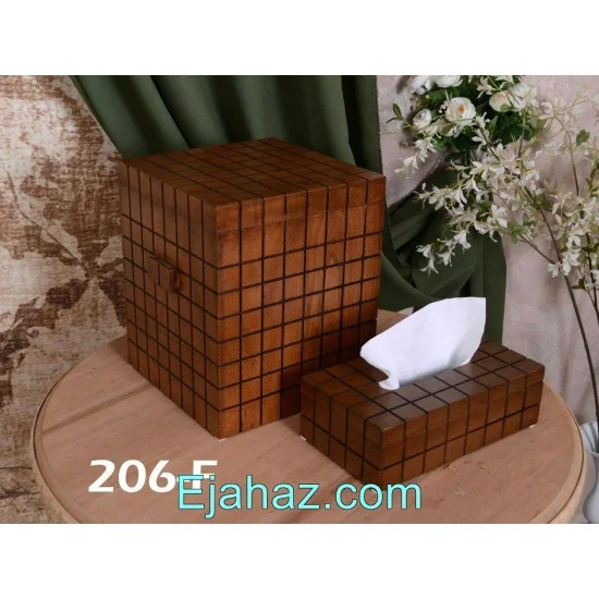 سطل و جا دستمال کاغذی کد 206-F