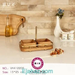 اردوخوری 2 خانه چوبی فلزی بی وی کی 2202